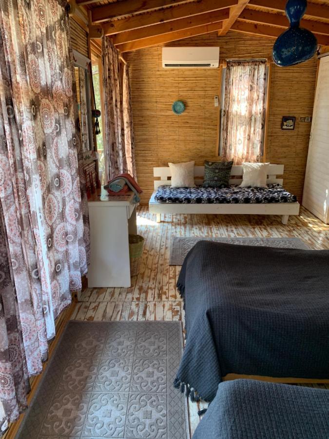 Bamboo Bungalow With Sea View In Kabak Bay, Oeluedeniz Фетхие Экстерьер фото